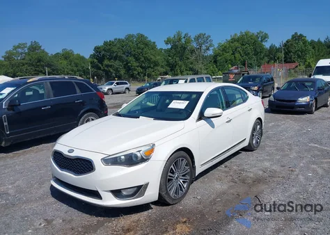 2014 Kia Cadenza Premium from USA, damaged, VIN KNALN4D71E5125948